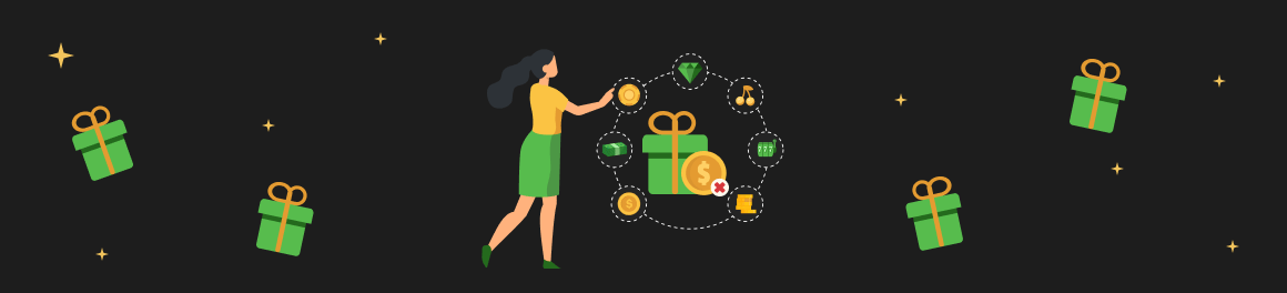 Types of no deposit bonuses
