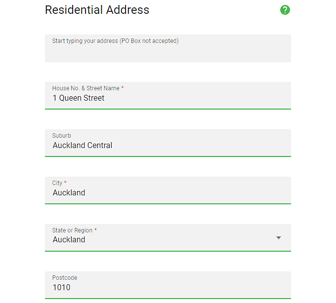jackpot city registration step