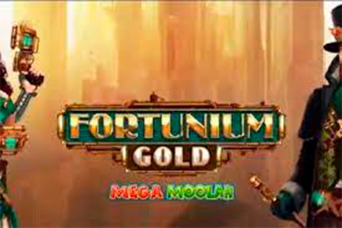 logo fortunium gold mega moolah stormcraft studios