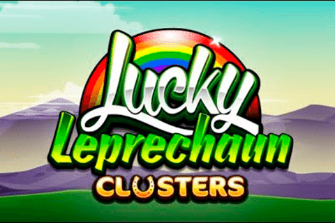 logo lucky leprechaun clusters microgaming
