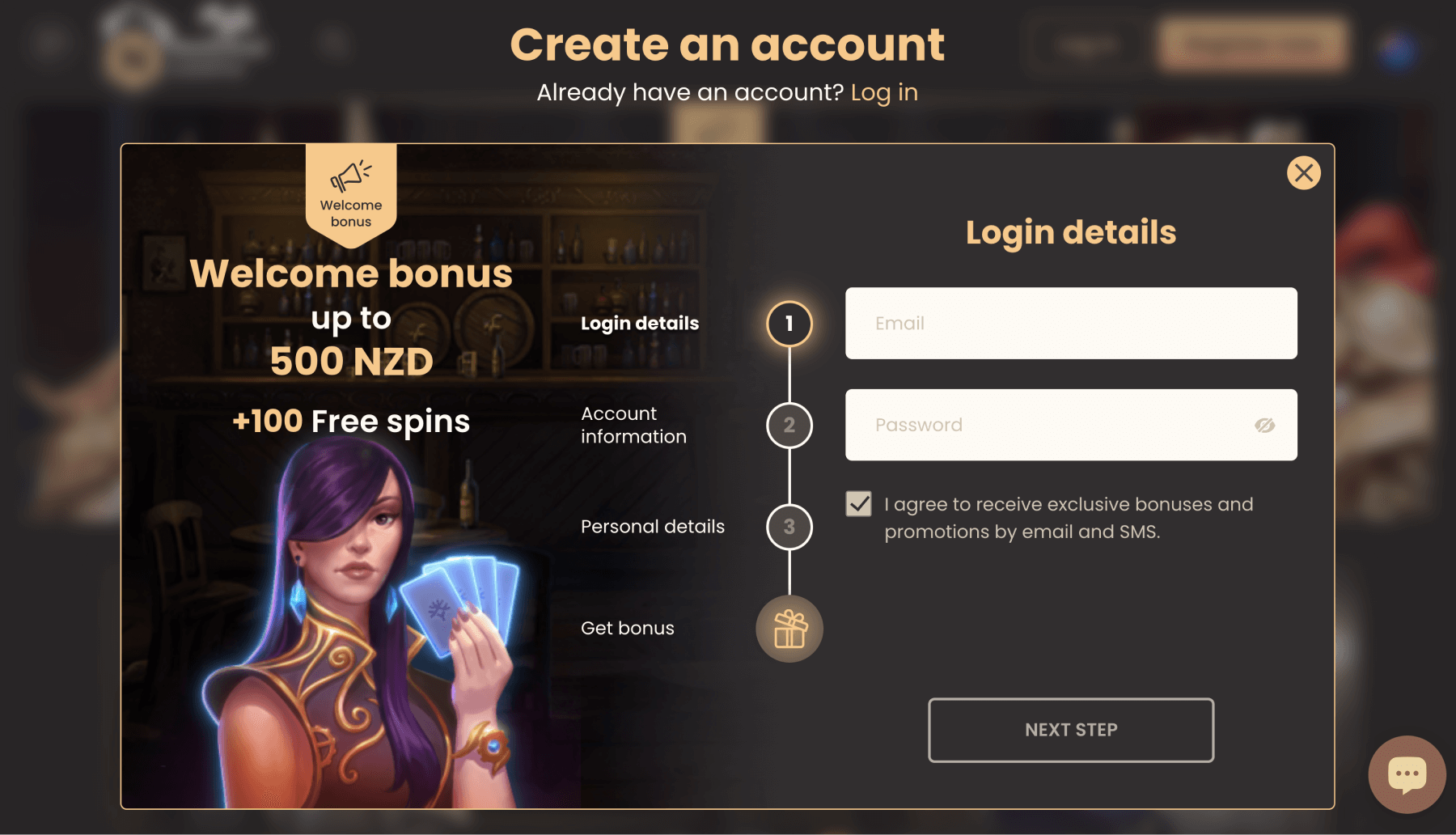 national casino registration