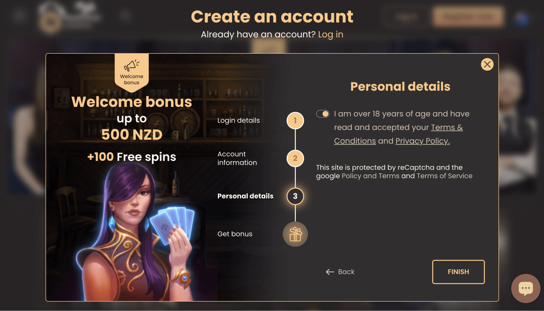 national casino registration