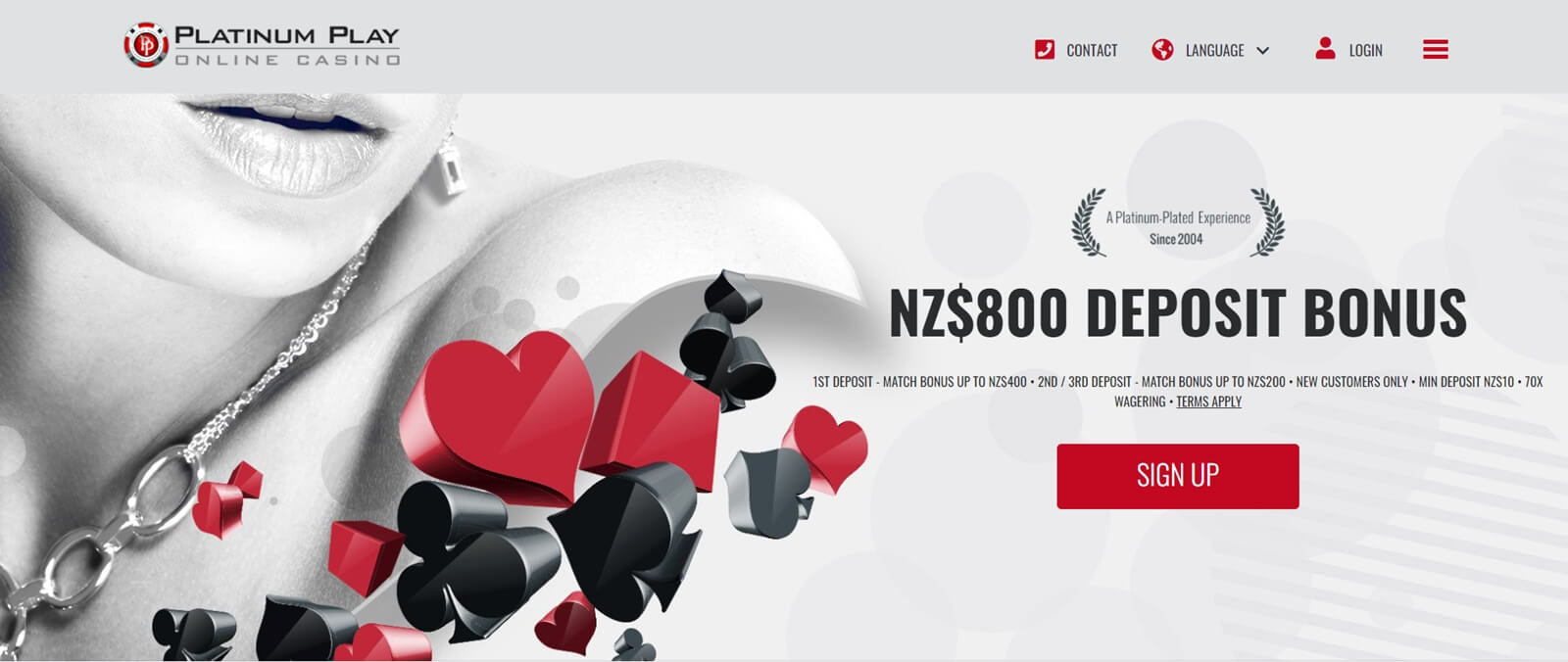 platinum play online casino
