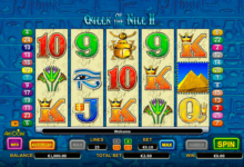 queen of the nile ii aristocrat pokie